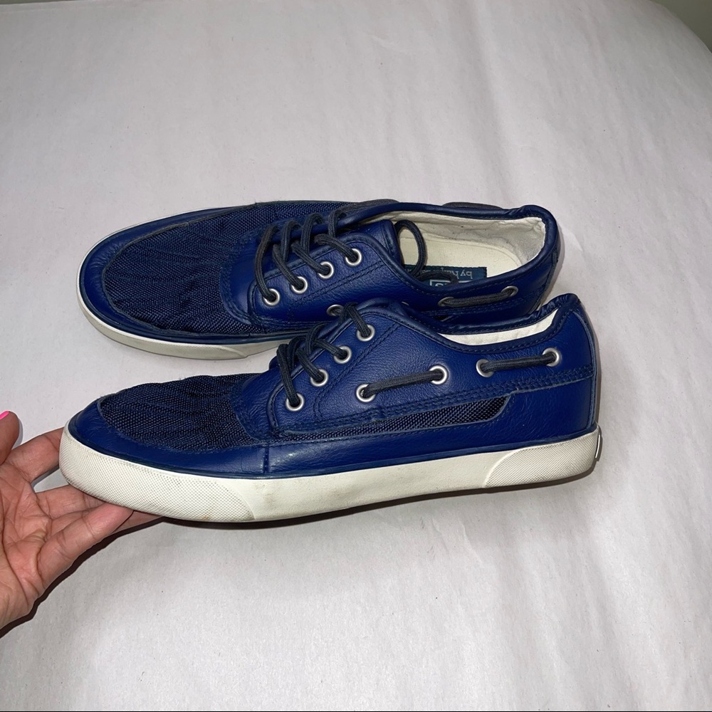 Polo Ralph Lauren Men's Navy Blue Parkstone low shoes sz 9.5